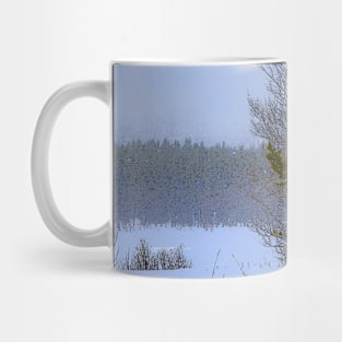 Blizzard in Kananaskis. Mug